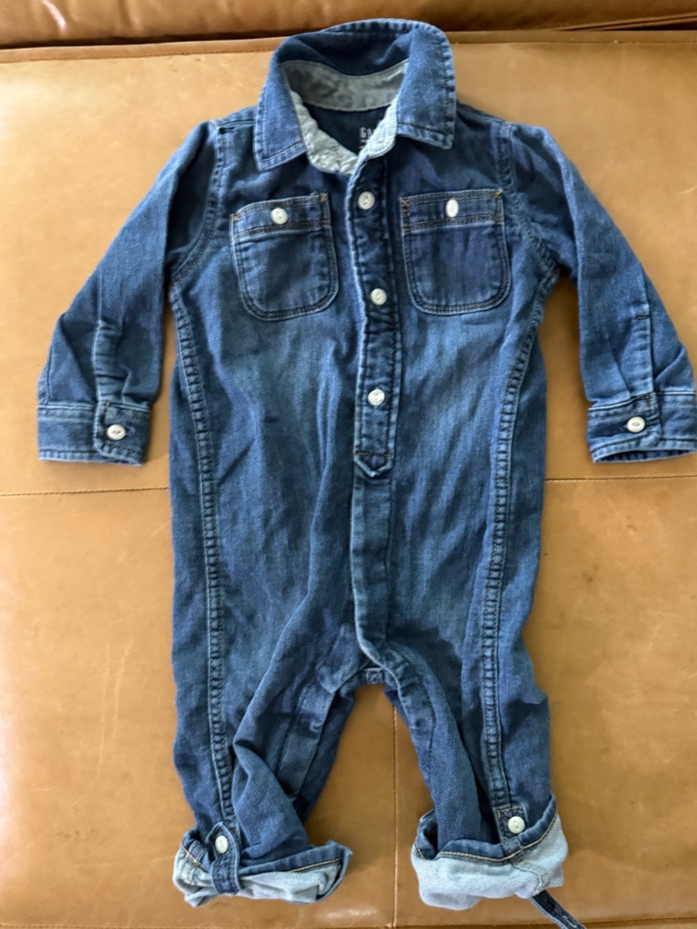 Gap denim Jumpsuit 18-24M